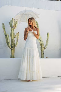 Percy Lace Maxi Dress