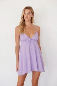 Ainsley Babydoll Mini Dress