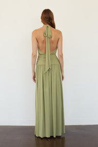 Amery High Neck Jersey Maxi Dress